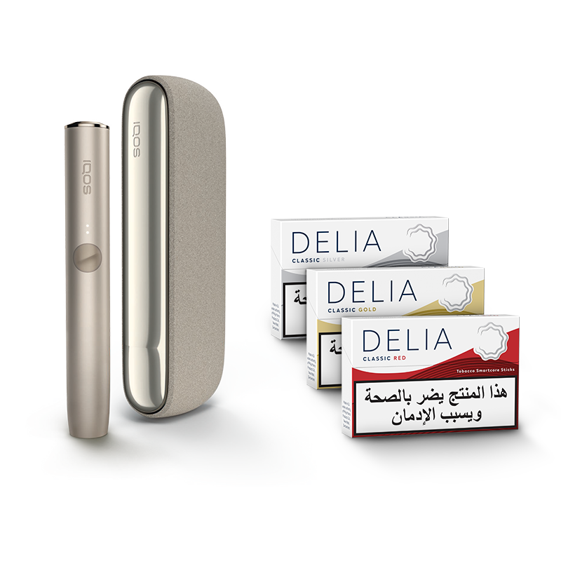 حزمة IQOS ILUMA و DELIA